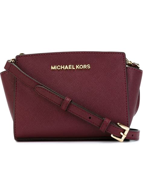 michael kors selma bag red medium|Michael Kors selma crossbody.